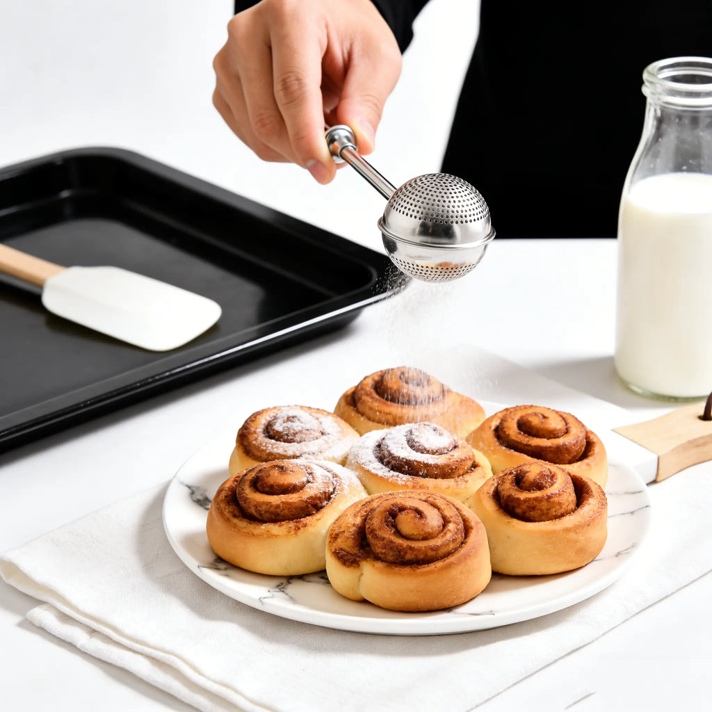 Stainless Steel Flour and Powdered Sugar Duster — product view 4