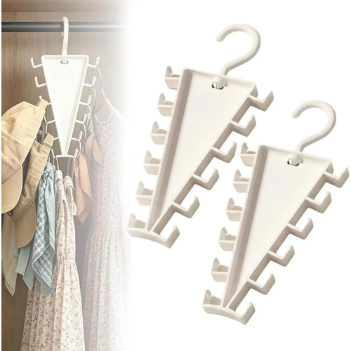 12-Hook Rotating Closet Organizer Hanger — product view 1