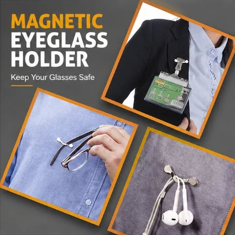 Magnetic Eyeglass Holder Clips (3 Pack) — product view 4