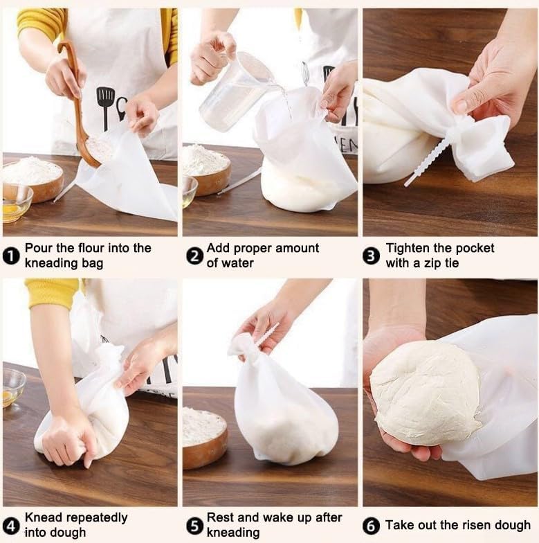 Silicone Dough Kneading Bag — product view 3