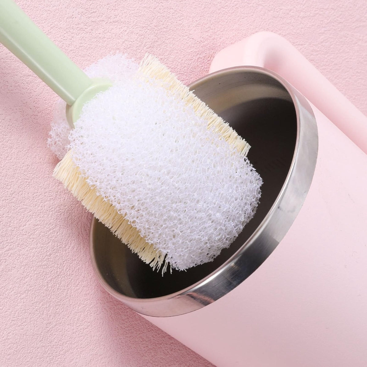 5-in-1 Bottle Cleaning Brush – 12-Inch Scrubber for Water Bottles, Cups, Tumblers & Straws