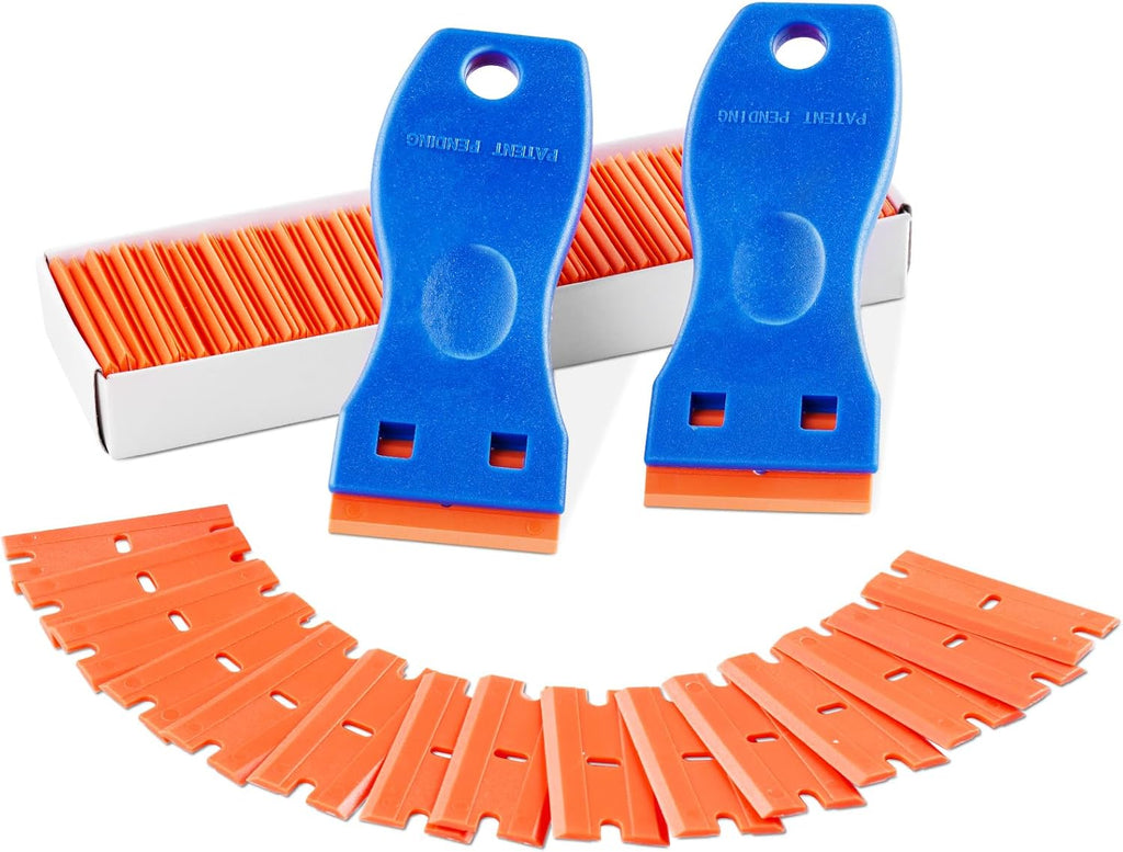 Plastic Scraper Set with 100 Replacement Blades — product view 1