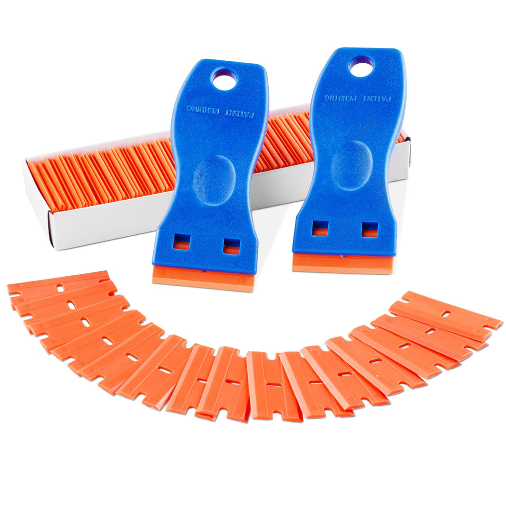 Plastic Scraper Set with 100 Replacement Blades — product view 5