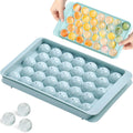 33-Cavity Round Ice Cube Tray with Lid — product view 5
