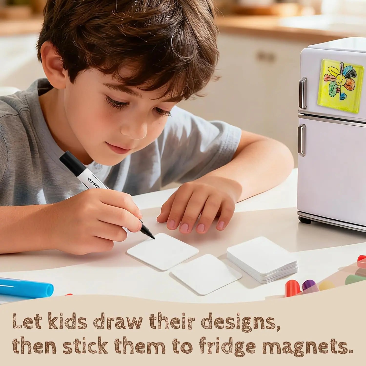 2 x 2 Inch Magnetic Acrylic Photo Frames — product view 2