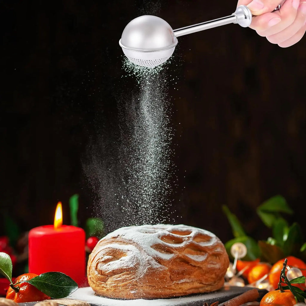Stainless Steel Flour and Powdered Sugar Duster — product view 1