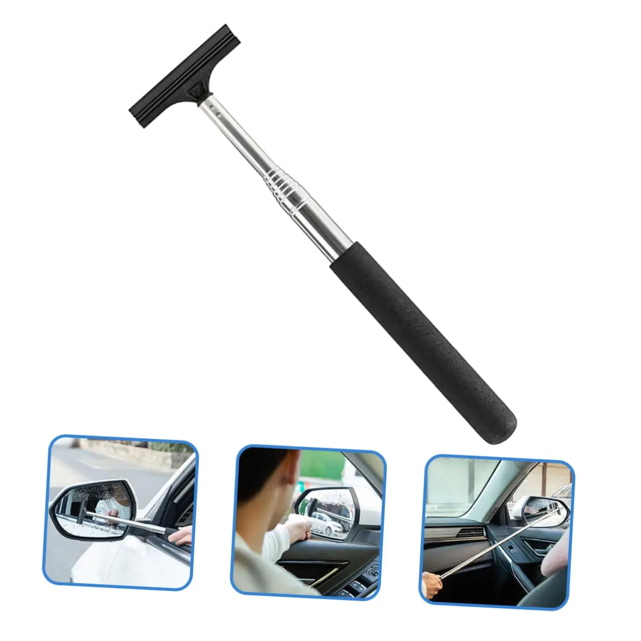 Retractable Car Mirror Wiper — product view 4