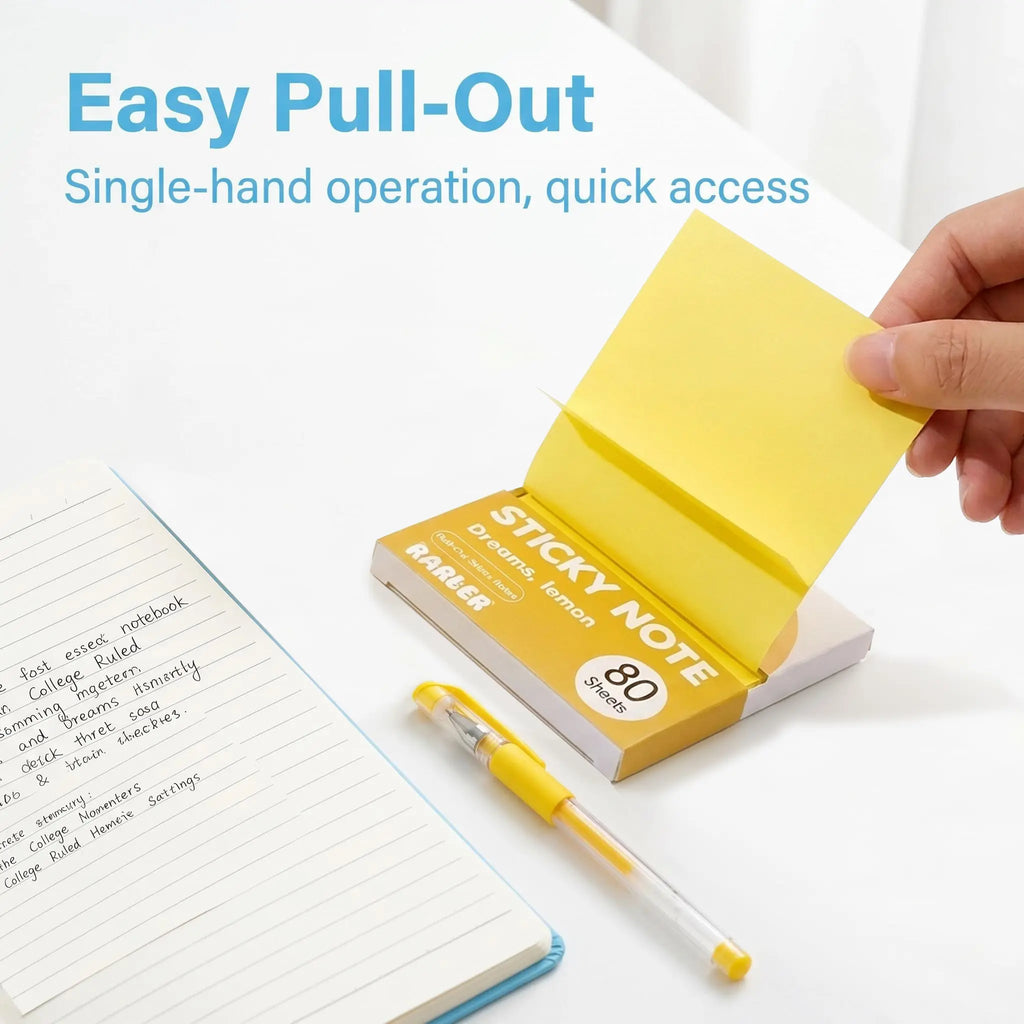 Pull-Out Sticky Notes Set (12 Boxes) — product view 3