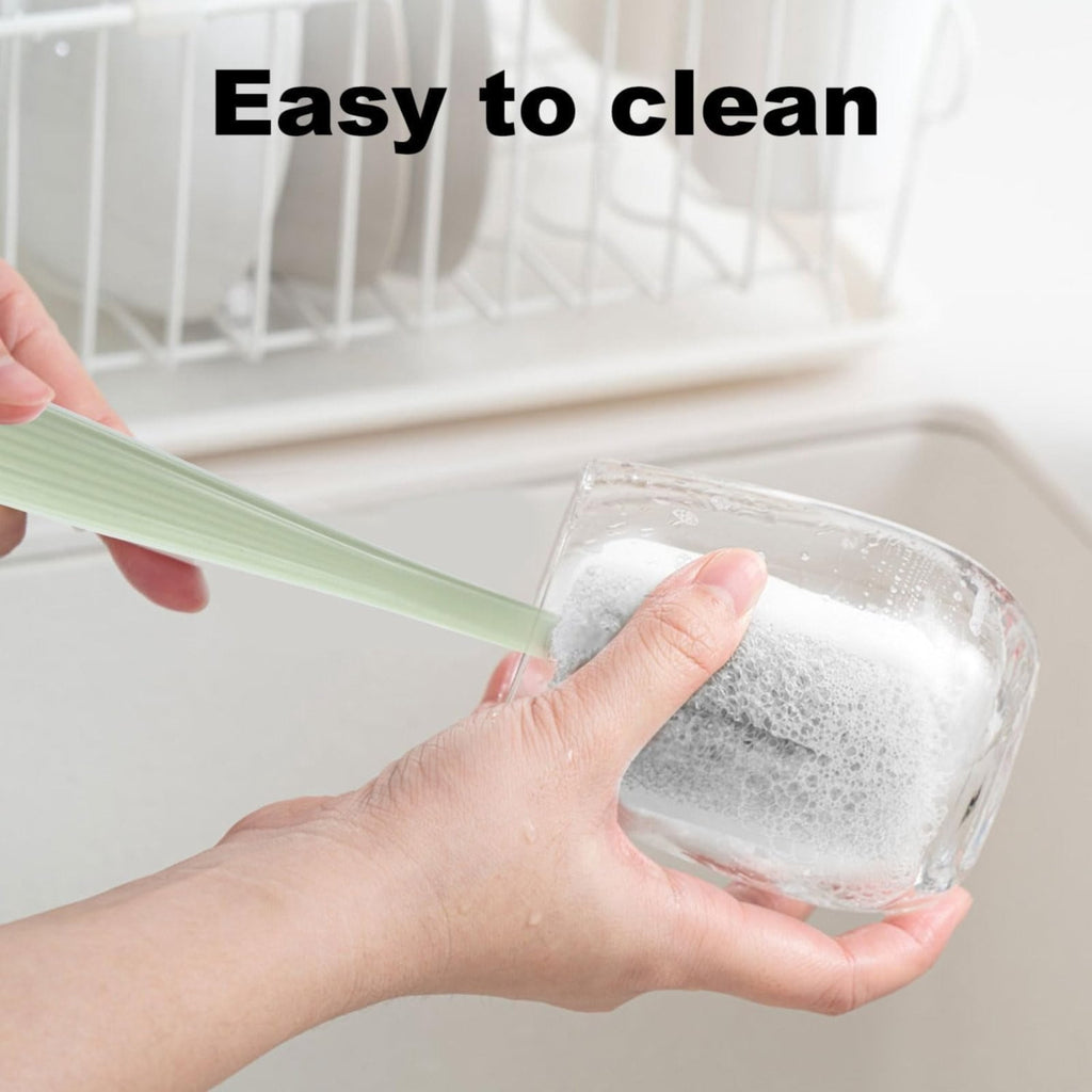 5-in-1 Bottle Cleaning Brush – 12-Inch Scrubber for Water Bottles, Cups, Tumblers & Straws
